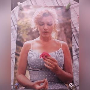 Marilyn Monroe Poster Blue Dress